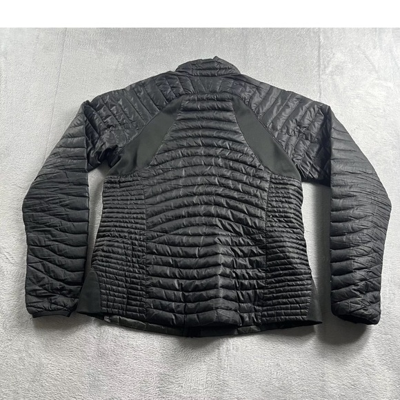 Eddie Bauer Black Down Jacket (First Ascent Storm) with Quilted Design - Picture 3 of 5